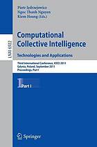 Computational Collective Intelligence. Technologies and Applications
