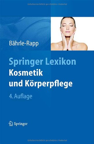 Springer Lexikon Kosmetik Und Korperpflege