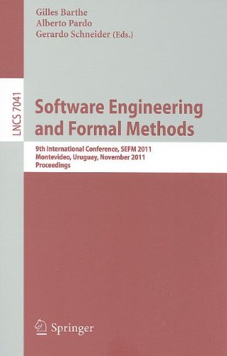 Software Engineering and Formal Methods