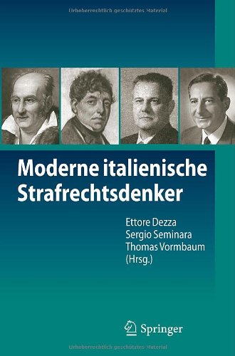 Moderne Italienische Strafrechtsdenker