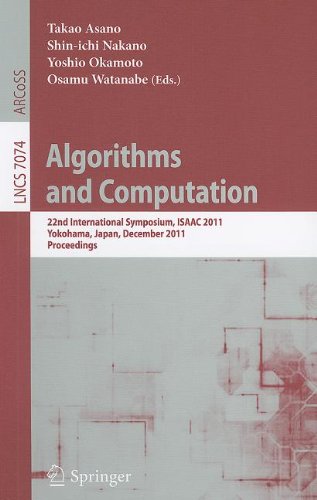 Algorithms and Computation