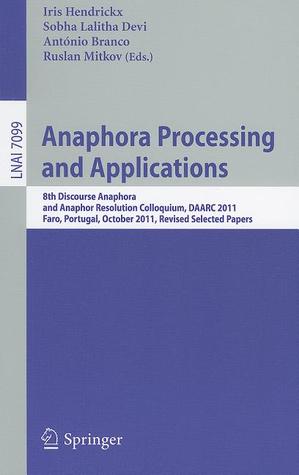 Anaphora Processing and Applications