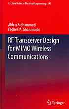 RF Transceiver Design for Mimo Wireless Communications