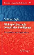 Mining for Strategic Competitive Intelligence