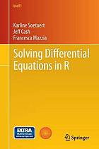 Solving differential equations in R