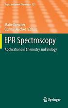 EPR spectroscopy : applications in chemistry and biology