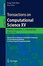 Transactions on Computational Science XV