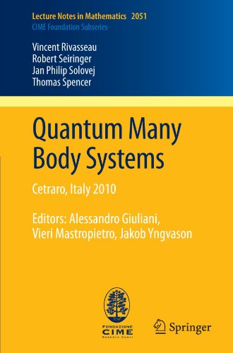 Quantum Many Body Systems