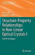 Structure-Property Relationships in Non-Linear Optical Crystals I