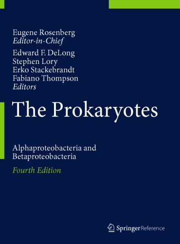 The prokaryotes