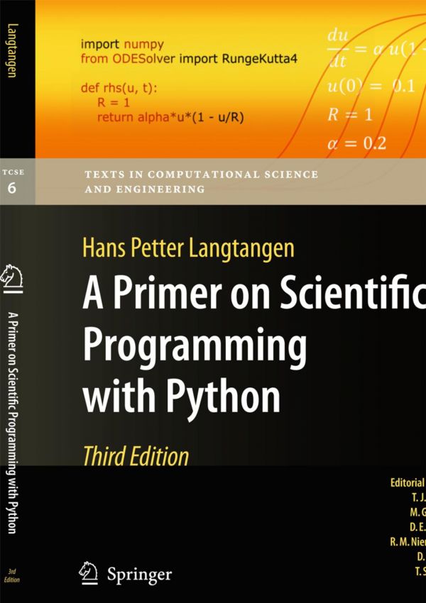 A Primer on Scientific Programming with Python.