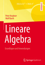 Lineare Algebra - Grundlagen und Anwendungen