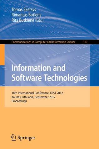 Information and Software Technologies