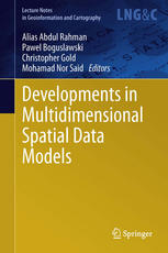 Developments in Multidimensional Spatial Data Models