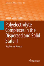 Polyelectrolyte complexes in the dispersed and solid state. 2, Application aspects