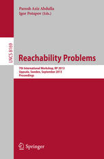 Reachability problems 7th international workshop ; proceedings