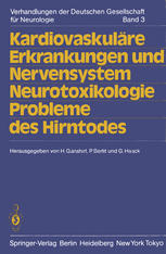 Kardiovaskuläre Erkrankungen und Nervensystem Neurotoxikologie Probleme des Hirntodes