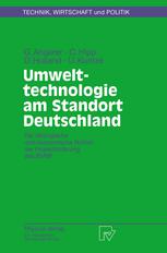 Umwelttechnologie am Standort Deutschland Der ökologische und ökonomische Nutzen der Projektförderung des BMBF