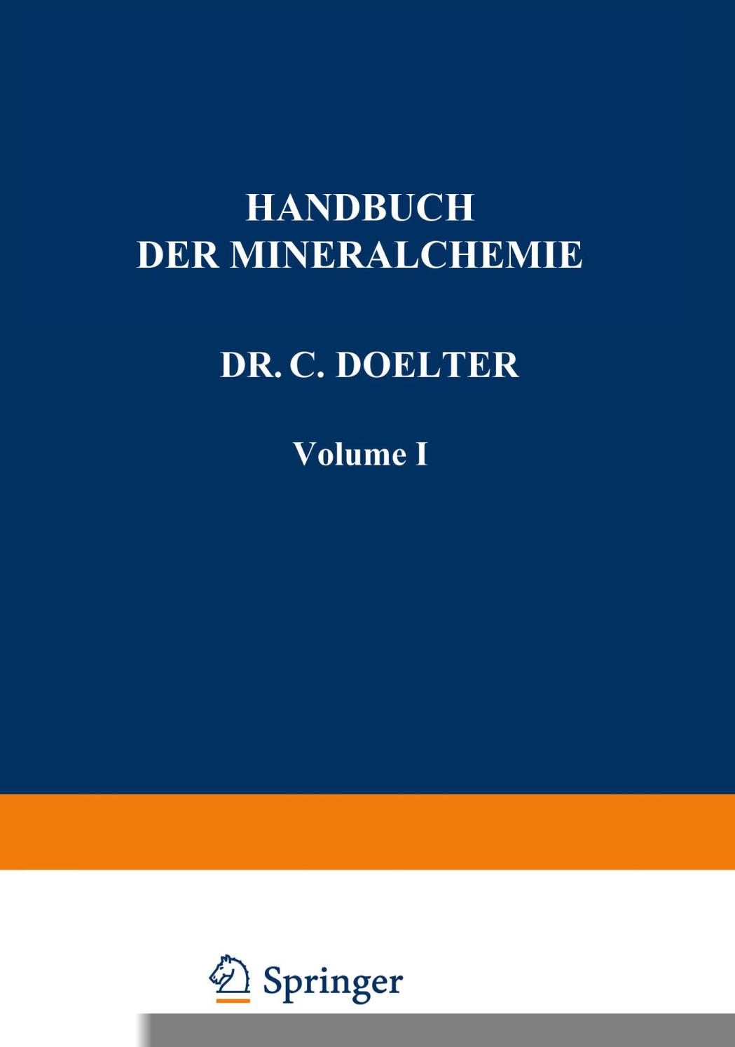 Handbuch der Mineralchemie : Band II Zweite Abteilung: Silicate dreiwertiger Metalle