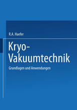 Kryo-Vakuumtechnik : Grundlagen und Anwendungen