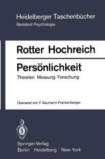 Persönlichkeit : Theorien Messung Forschung