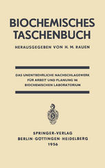 Biochemisches Taschenbuch.