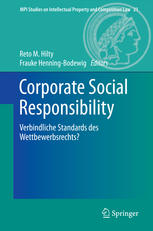 Corporate Social Responsibility Verbindliche Standards des Wettbewerbsrechts?