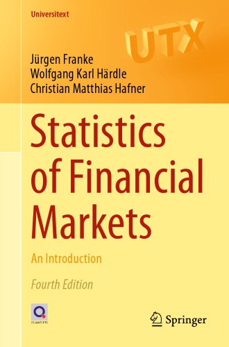 Statistics of financial markets : an introduction