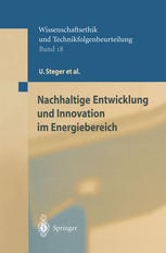 Nachhaltige Entwicklung und Innovation im Energiebereich