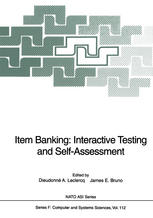 Item banking : interactive testing and self-assessment