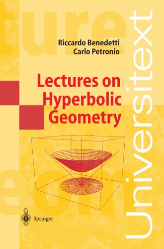 Lectures on Hyperbolic Geometry