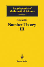 Number theory. III, Diophantine geometry