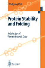 Protein Stability and Folding : Supplement 1 A Collection of Thermodynamic Data