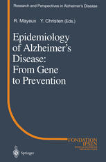 Epidemiology of Alzheimer's Disease