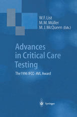 Advances in Critical Care Testing : The 1996 IFCC-AVL Award