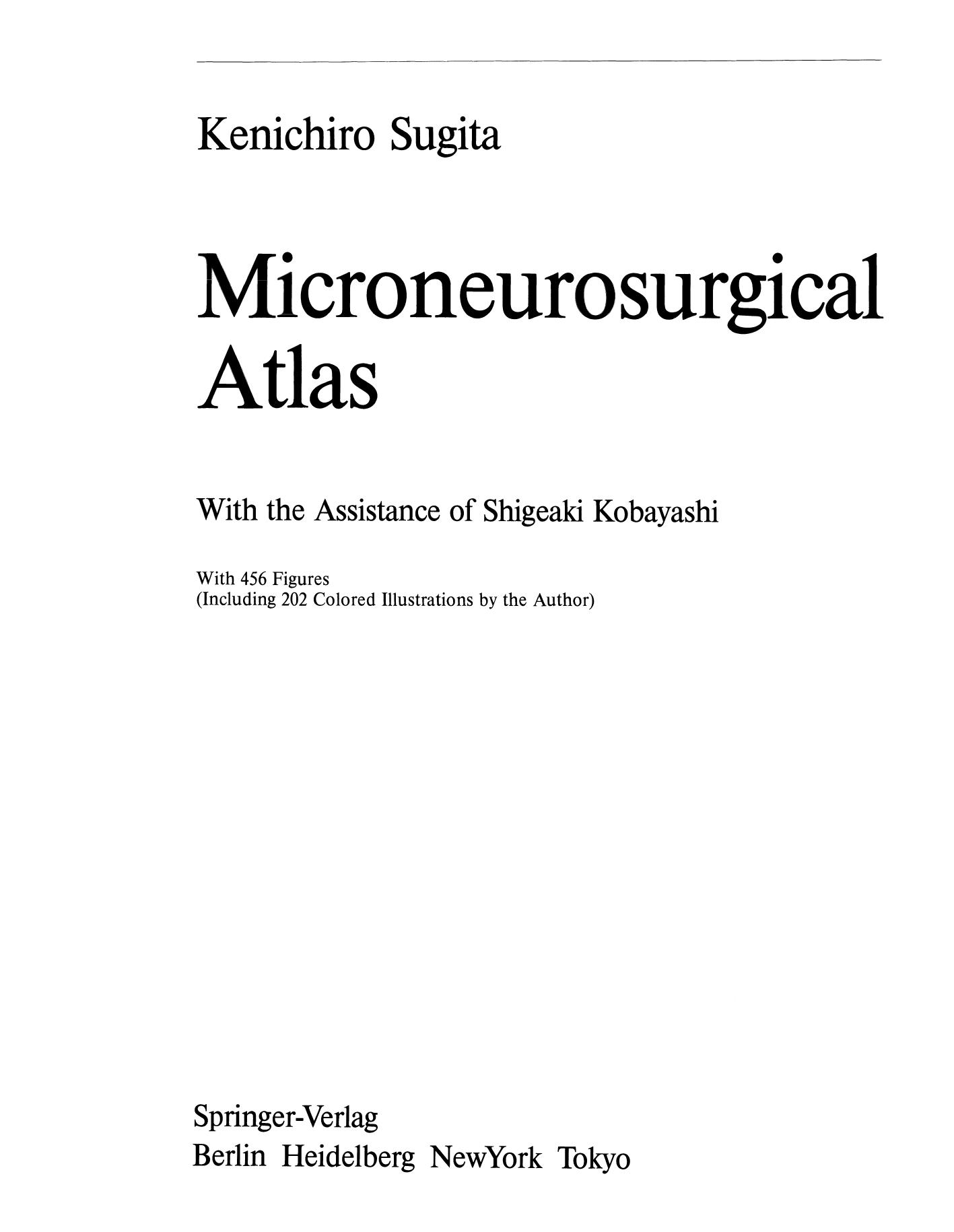 Microneurosurgical Atlas