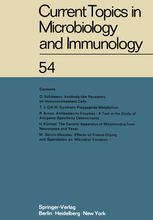 Current Topics in Microbiology and Immunology : Ergebnisse der Mikrobiologie und Immunitätsforschung