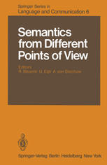 Semantics from Different Points of View