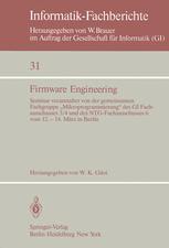 Firmware engineering : Seminar