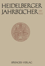 Heidelberger Jahrbücher