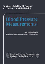 Blood pressure measurements : new techniques in automatic and 24-hour indirect monitoring