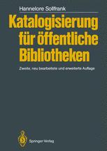 Katalogisierung für öffentliche Bibliotheken