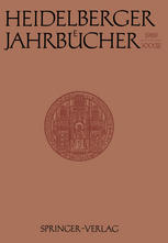 Heidelberger Jahrbücher.