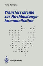 Transfersysteme zur Hochleistungskommunikation