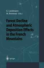 Forest decline and atmospheric deposition effects in the French mountains