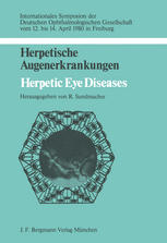 Herpetische Augenerkrankungen : Herpetic Eye Diseases