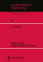 Slope Analysis Using Boundary Elements