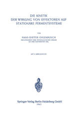 Die Kinetik der Wirkung von Effektoren auf Stationäre Fermentsysteme