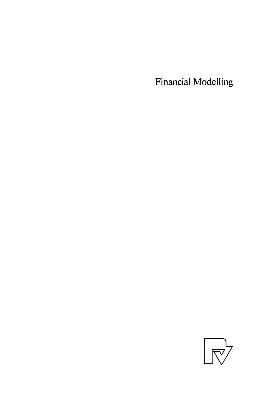 Financial Modelling Recent Research