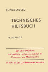 Klingelnberg · Technisches Hilfsbuch